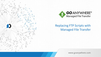 Replacing FTP Scripts With Managed File Transfer