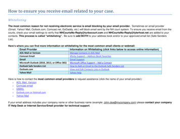 How To Ensure You Receive Email Related To Your Case.