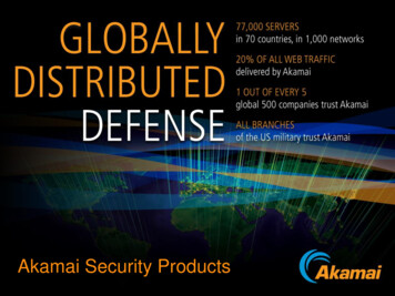 Akamai Security Products