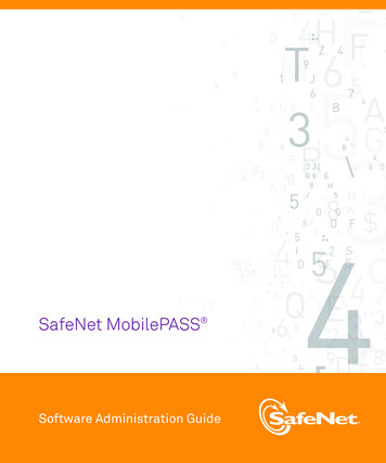 MobilePASS Software Administration Guide