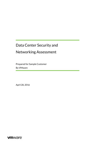 Data Center Security And Networking Assessment