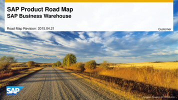 SAP Product Road Map - Etcircle 