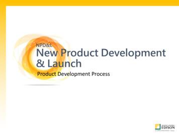 Product Development Process - OpenADR