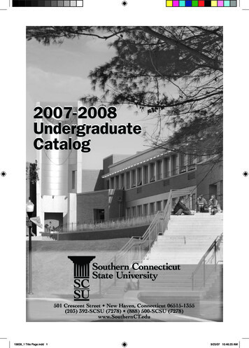2007-2008 Undergraduate Catalog