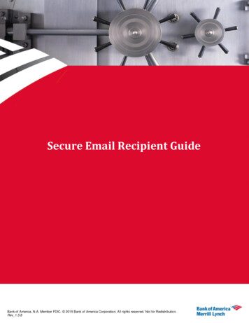 Secure Email Recipient Guide