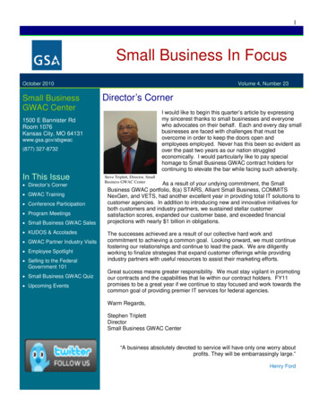 Small Business In Focus October 10 - Home Interact
