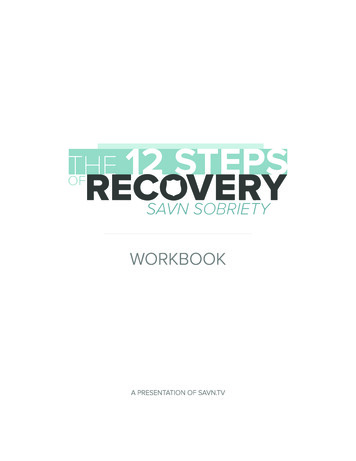 - The 12 Steps Of Recovery - SAVN Sobriety Workbook