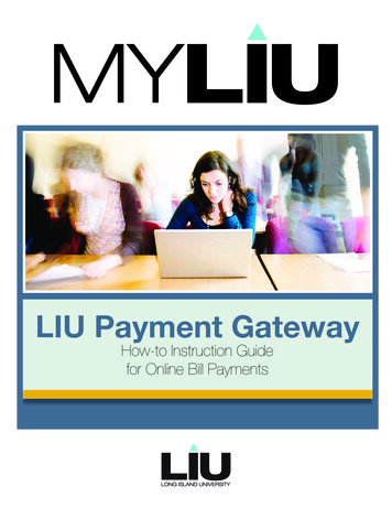 How-to Instruction Guide For Online Bill Payments