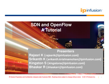 SDN Openflow Tutorial 1 - Rice University