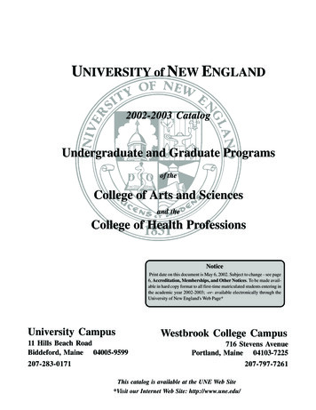 Undergraduate And Graduate Programs