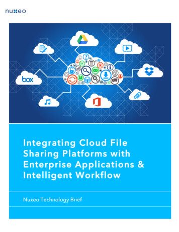 Integrating Cloud File Sharing Platforms With Enterprise .