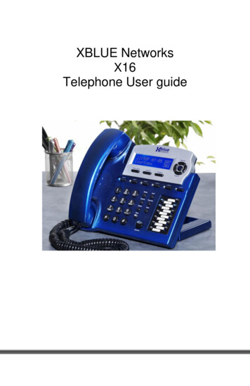 XBLUE Networks X16 Telephone User Guide