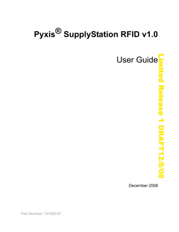 Pyxis SupplyStation RFID V1