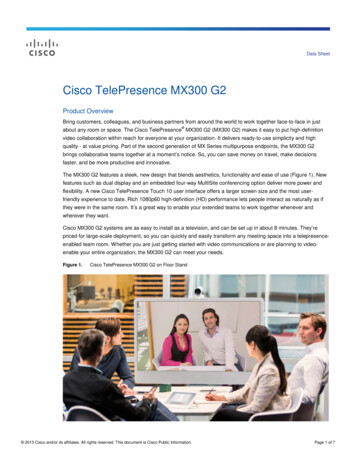 Cisco TelePresence MX300 G2 - DEKOM