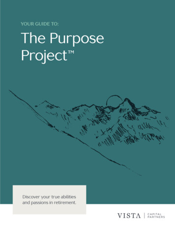 YOUR GUIDE TO: The Purpose Project