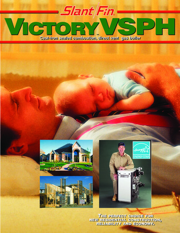 VICTORY VSPH - Slant/Fin