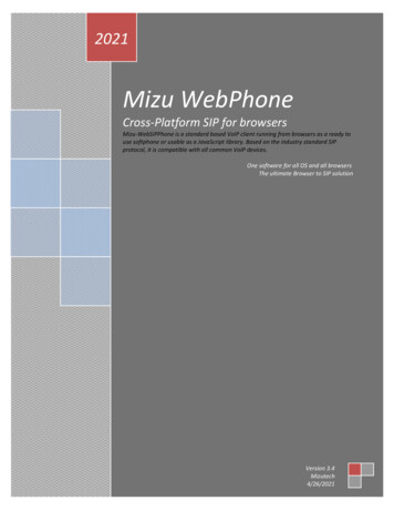 Mizu WebPhone