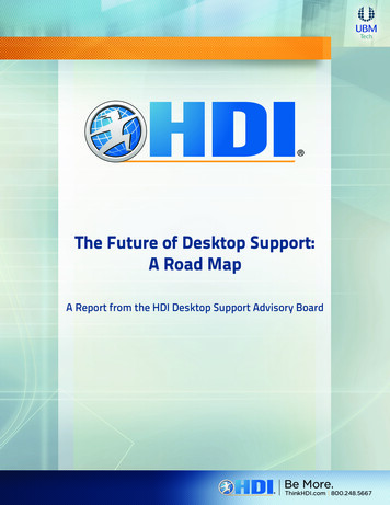 The Future Of Desktop Support: A Road Map