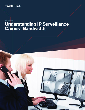 Understand IP Surveillance Camera Bandwidth