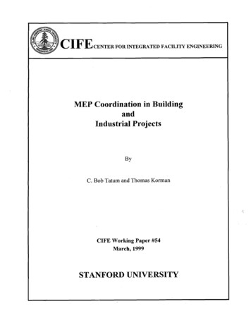 MEP Coordination In Building Industrial Projects