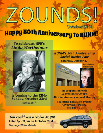 To Celebrate, NPR’s Linda Wertheimer - KUNM