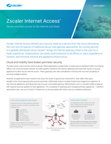 Zscaler Internet Access
