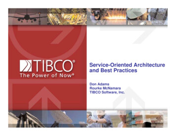 Service-Oriented Architecture And Best Practices