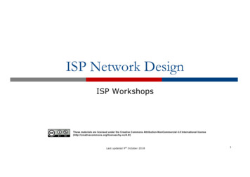 ISP Network Design - Bgp4all 