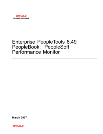 Enterprise PeopleTools 8.49 PeopleBook: PeopleSoft .