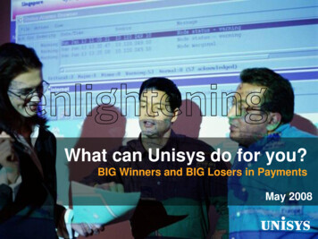 What Can Unisys Do For You?