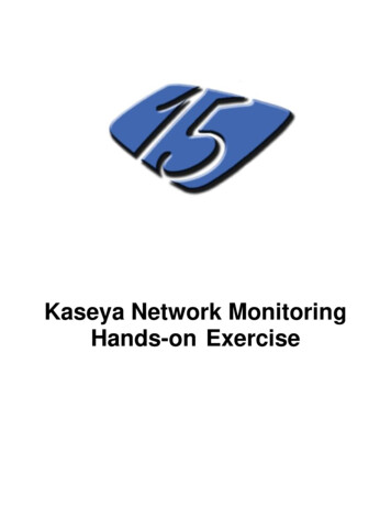 Kaseya Network Monitoring Hands-on Exercise