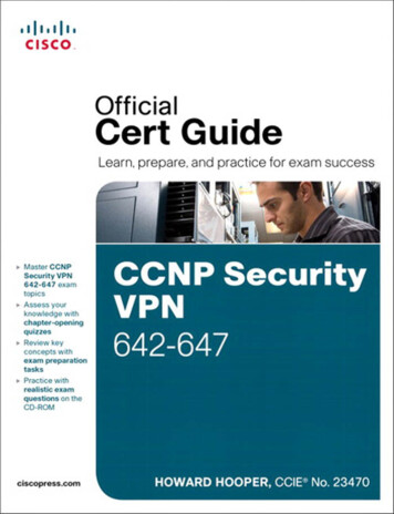 CCNP Security VPN 642-647