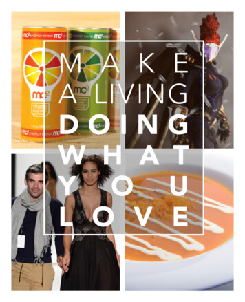 Doing Wha T Love - The Art Institutes