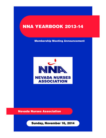 NNA YEARBOOK 2013-14 - NursingALD 