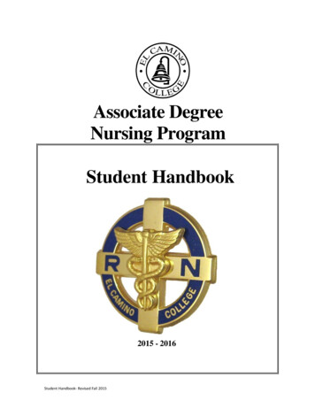 Associate Degree Nursing Program Student Handbook