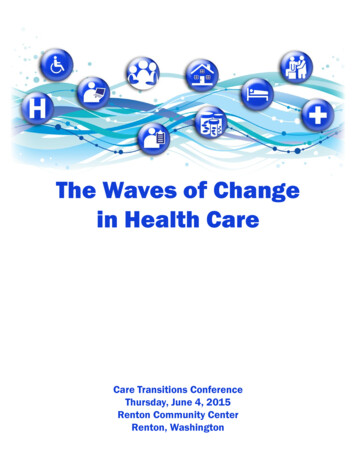 The Waves Of Change In Health Care - Agingkingcounty 