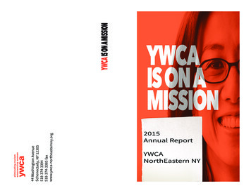 2015 Annual Report YWCA NorthEastern NY
