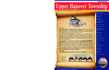 Newsletter - Welcome To Upper Hanover Township