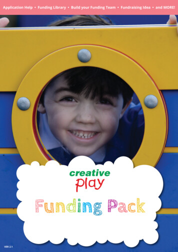 Funding Pack - Creative Play
