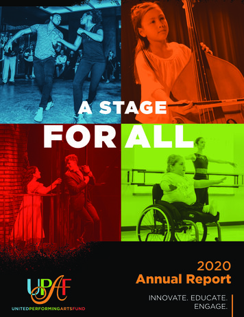 A STAGE FOR ALL - UPAF