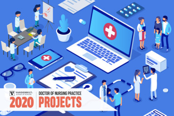 DOCTOR OF NURSING PRACTICE 2020 PROJECTS
