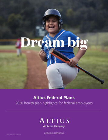 Altius Federal Plans - AetnaFeds