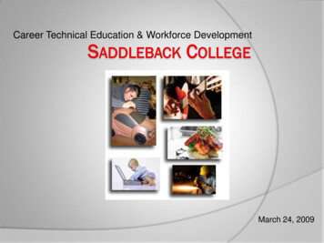 Career Technical Education & Workforce Development