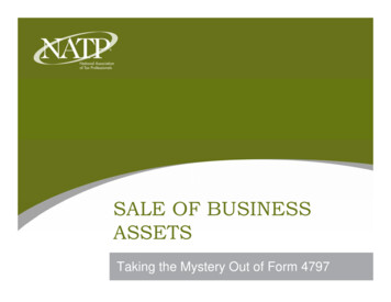 Taking The Mystery Out Of Form 4797 - IRS