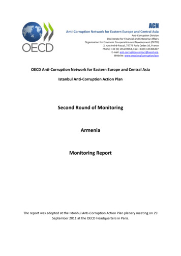 OECD Anti-Corruption Network For Eastern Europe And .
