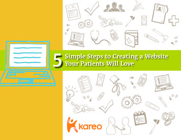 5 Simple Steps To Creating A Website Your Patients . - Kareo