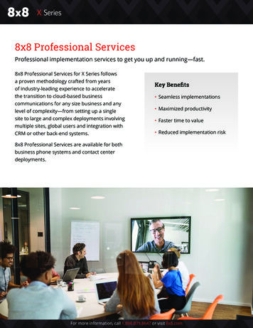 8x8 Professional Services