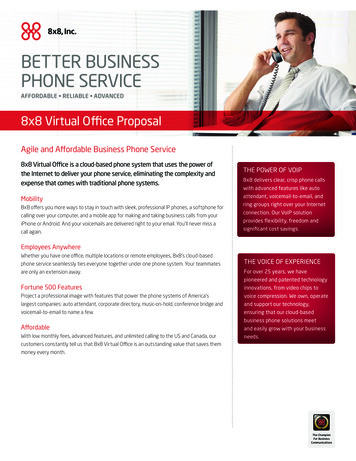 BETTER BUSINESS PHONE SERVICE - GetVoIP