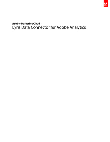 Adobe Marketing Cloud Lyris Data Connector For Adobe 