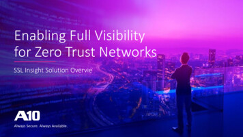 Enabling Full Visibility For Zero Trust Networks